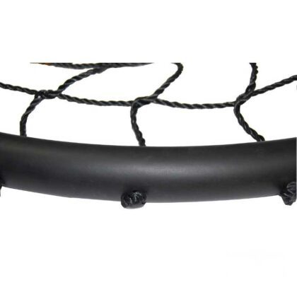 Stārķa ligzdas tipa šūpoles “Stārķa ligzda”, 120 cm (melnā krāsā)