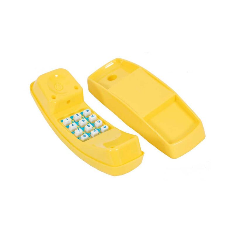 Telefons (dzeltenā krāsā)