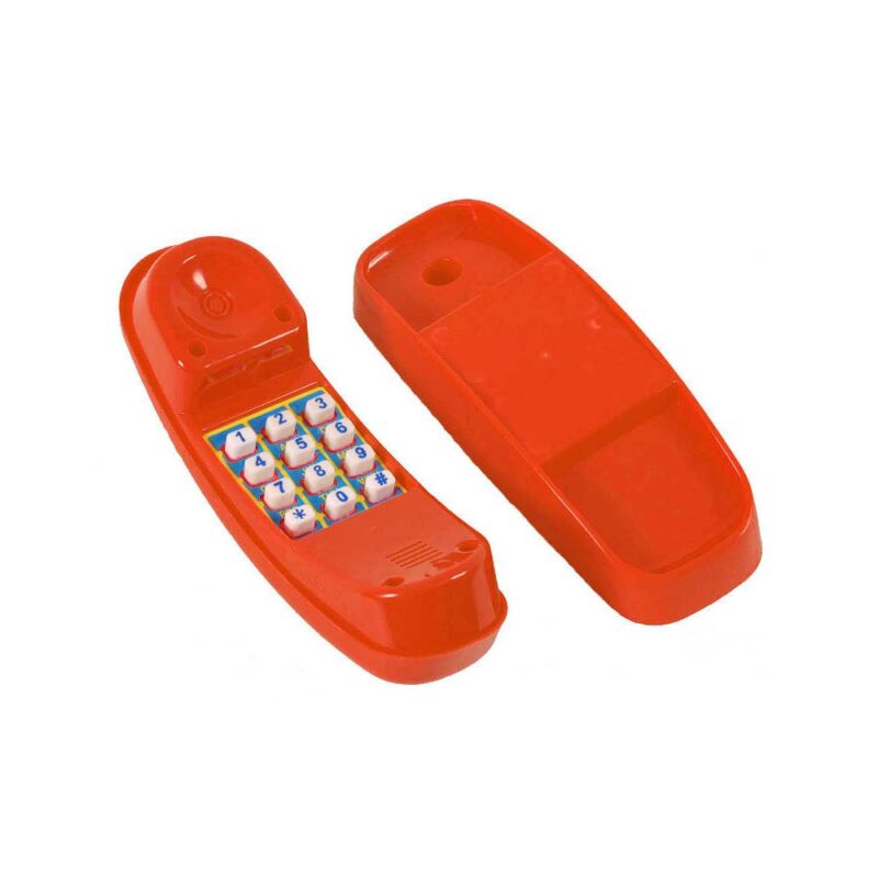 Vaikiškas telefonas (raudonas)