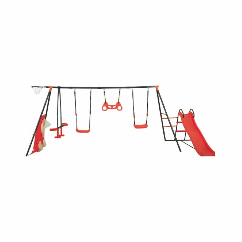 Metāla rotaļlaukums “Sarkanais Lemūrs”