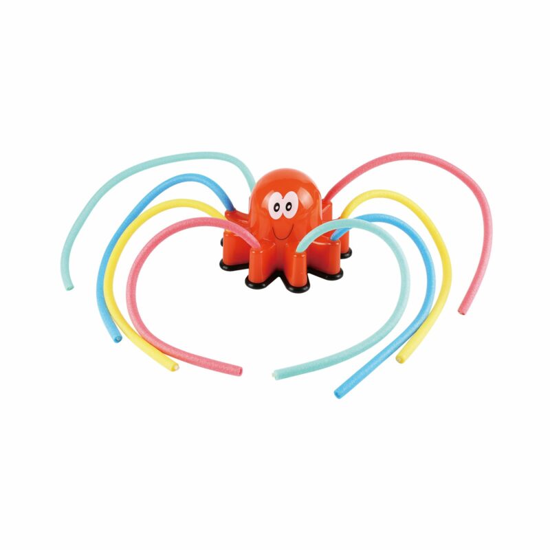Ūdens rotaļlieta – astoņkājis “Oskars”, sarkanā krāsā