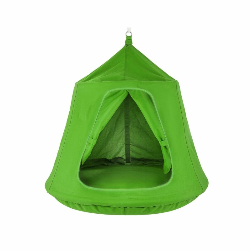 Šūpoles “Stārķa ligzda” ar telti un piepūšamo spilvenu