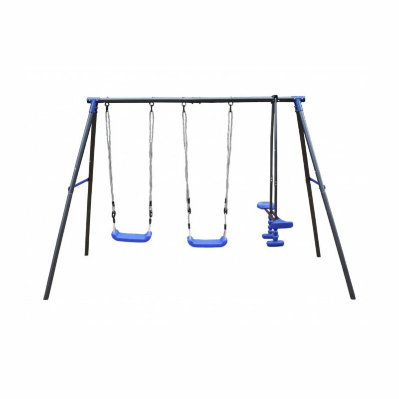 Metāla rotaļlaukuma modulis “Lapsiņa”, zilā krāsā