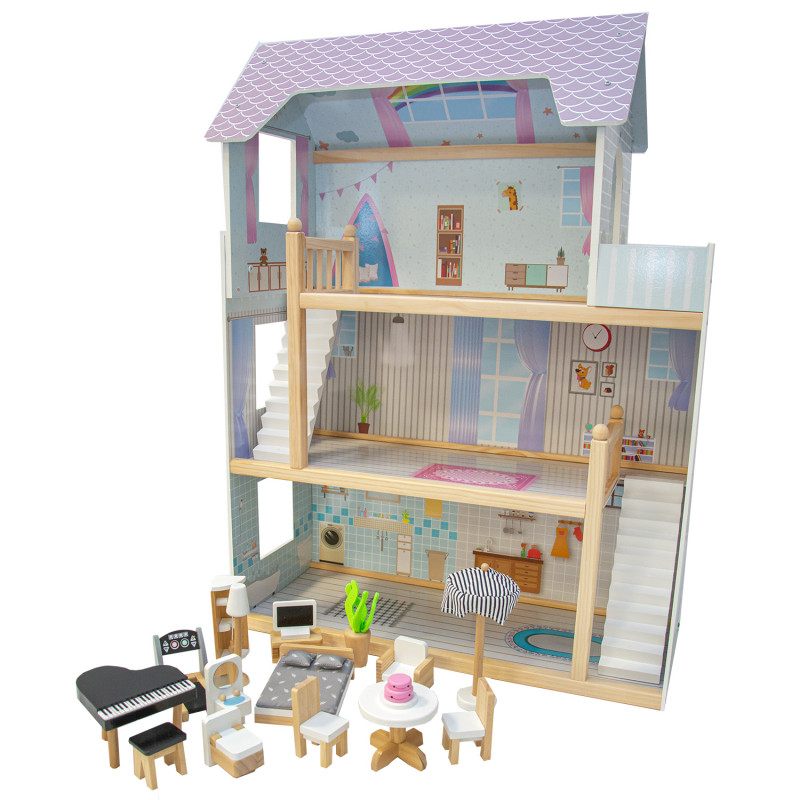 Koka leļļu namiņš “Benedikta”