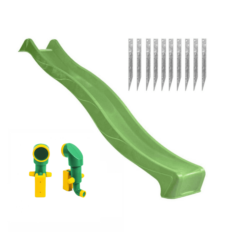 Papildpiederumu komplekts rotaļlaukumiem “Desmitnieks”, zaļš