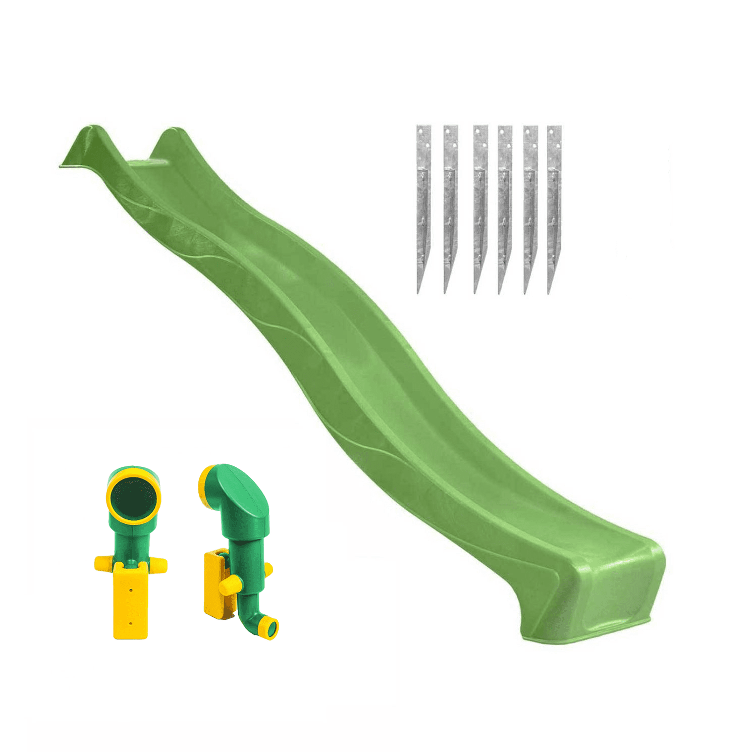 Papildpiederumu komplekts rotaļlaukumiem “Lielais sešinieks”, zaļš