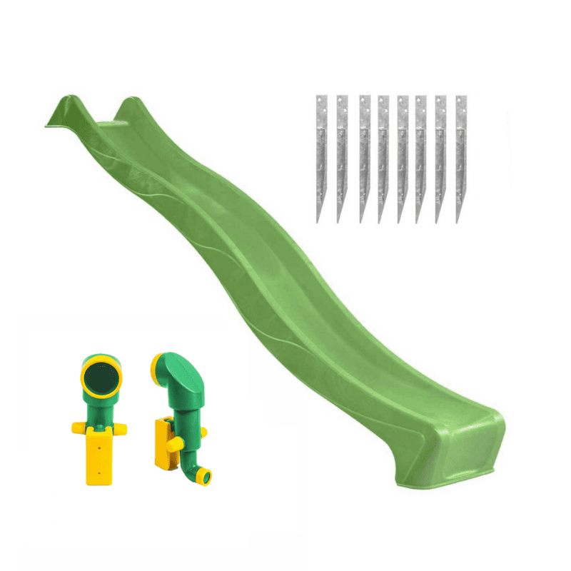 Papildpiederumu komplekts rotaļlaukumiem “Astotnieks”, zaļš