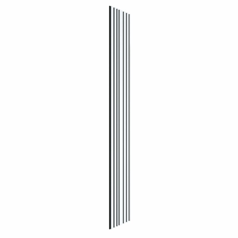 Akustiskie lineārie sienu paneļi, 265x30 cm, white