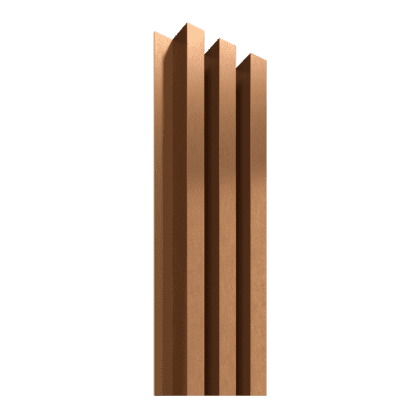 Lineārie sienu paneļi, 275 x 17,2 cm, copper