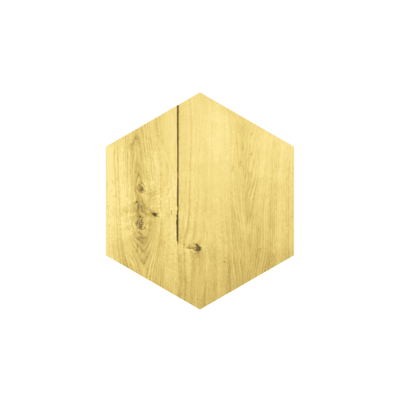 Sienu dekors “Hexagon”, 30x30cm, oak crack