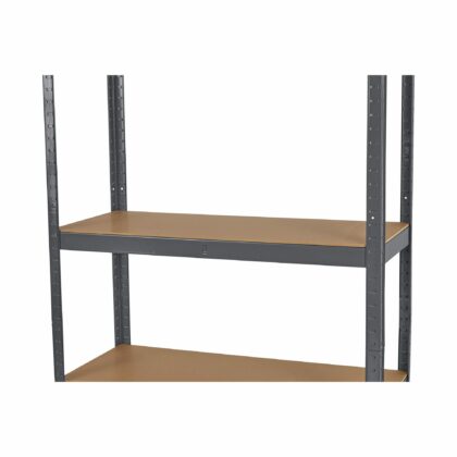 Metāla plaukts - stelāža, 180x90x40 cm, 175 kg, pelēks - Image 7