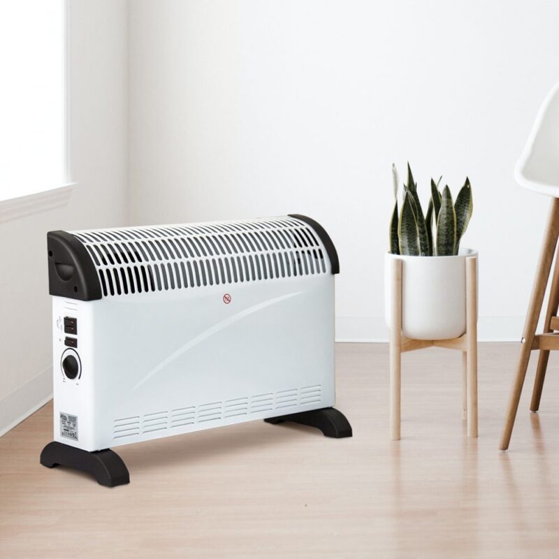 2000 W Elektriskais konvekcijas sildītājs