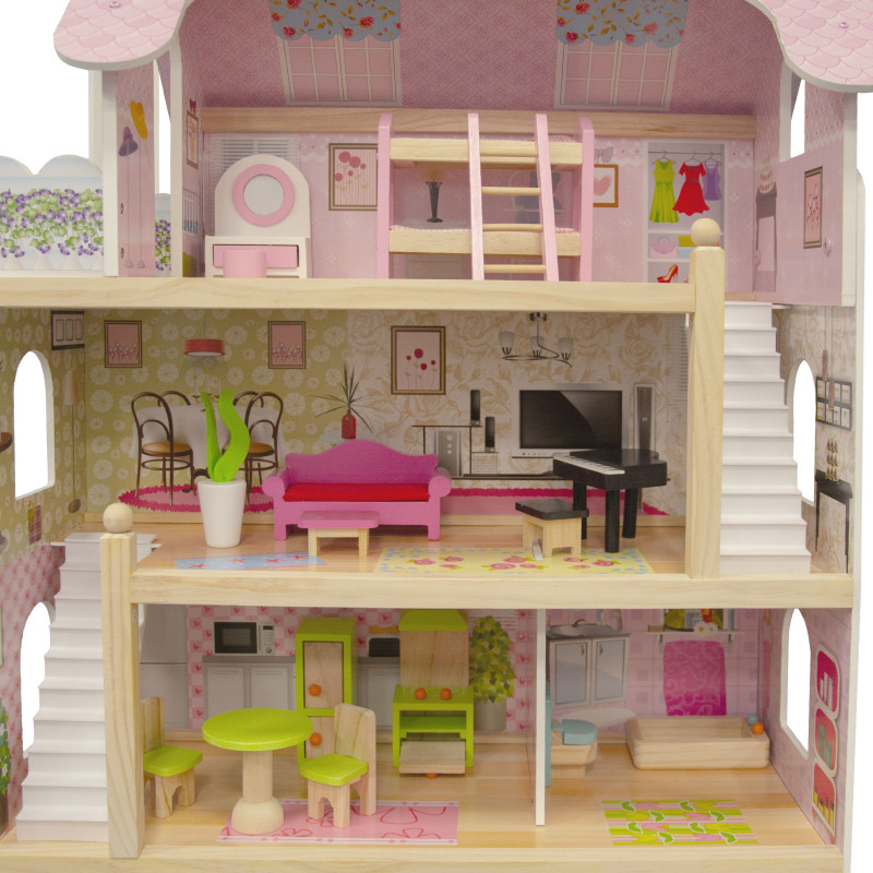 Koka leļļu namiņš “Gusta”