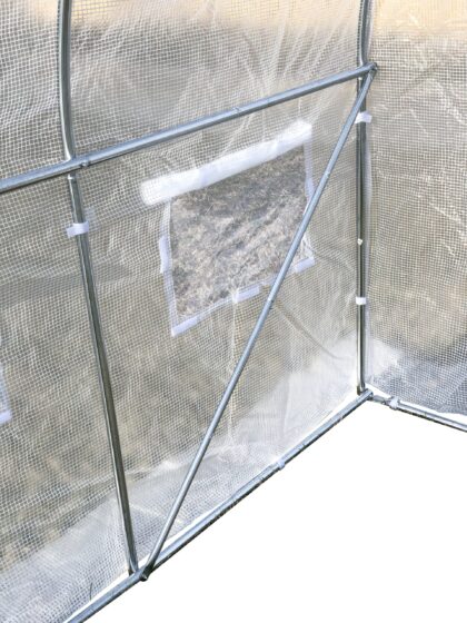 Armēta plēve siltumnīcām, 2 x 4,5 m, balta