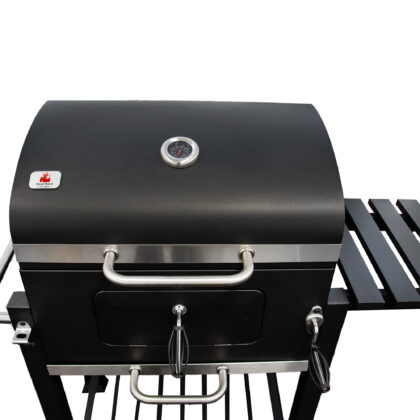 Ogļu grils, 113,5 x 50 x 107 cm, ar čuguna režģi - Image 12