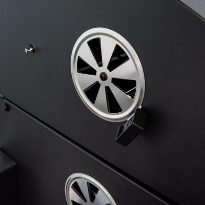 Ogļu grils, 113,5 x 50 x 107 cm, ar čuguna režģi - Image 6