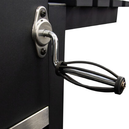 Ogļu grils, 113,5 x 50 x 107 cm, ar čuguna režģi - Image 9