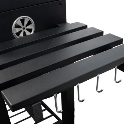 Ogļu grils, 113,5 x 50 x 107 cm, ar čuguna režģi - Image 10