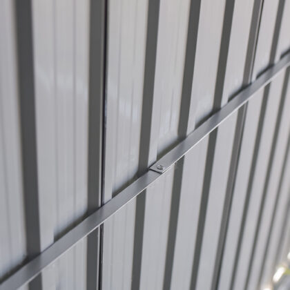 Metāla šķūnītis “Ūpis” ar malkas nodalījumu, 10 m2 - Image 15