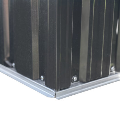 Metāla šķūnītis “Ūpis” ar malkas nodalījumu, 10 m2 - Image 17