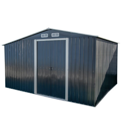 Metāla šķūnītis “Ūpis” ar malkas nodalījumu, 10 m2 - Image 20