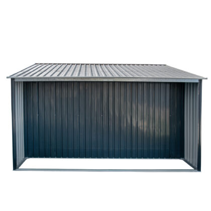 Metāla šķūnītis “Ūpis” ar malkas nodalījumu, 10 m2 - Image 8