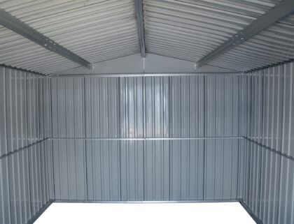 Metāla šķūnītis “Ūpis” ar malkas nodalījumu, 10 m2 - Image 23