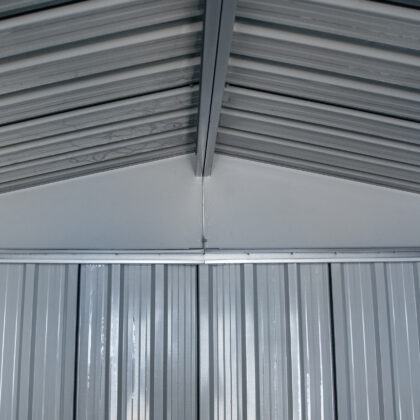 Metāla šķūnītis “Ūpis” ar malkas nodalījumu, 10 m2 - Image 24