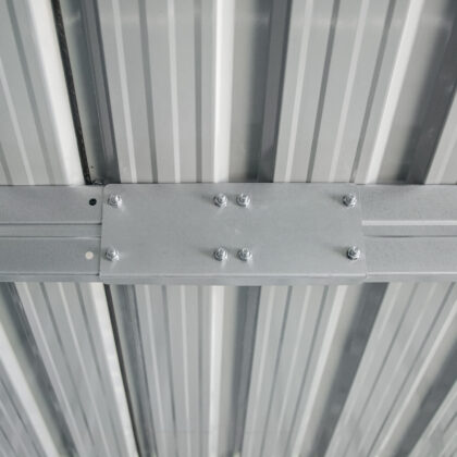 Metāla šķūnītis “Ūpis” ar malkas nodalījumu, 10 m2 - Image 27