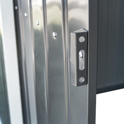 Metāla šķūnītis “Ūpis” ar malkas nodalījumu, 10 m2 - Image 28