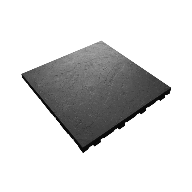 Āra grīdas segums ar slānekļa akmens imitāciju