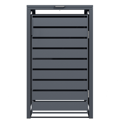 Metāla vienvietīga atkritumu konteinera nojume - Image 18