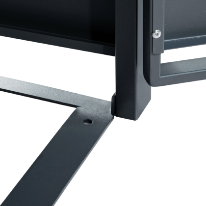 Metāla vienvietīga atkritumu konteinera nojume - Image 23