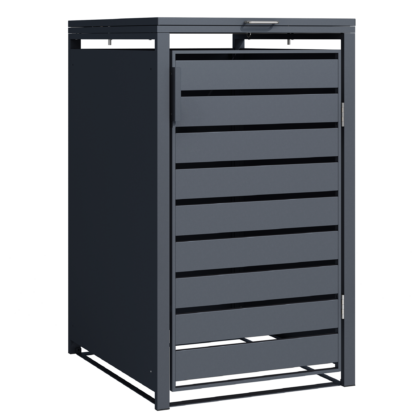 Metāla vienvietīga atkritumu konteinera nojume - Image 19