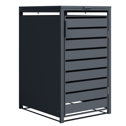 Metāla vienvietīga atkritumu konteinera nojume - Image 20