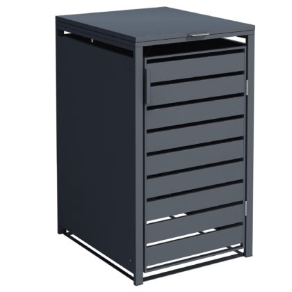 Metāla vienvietīga atkritumu konteinera nojume - Image 15