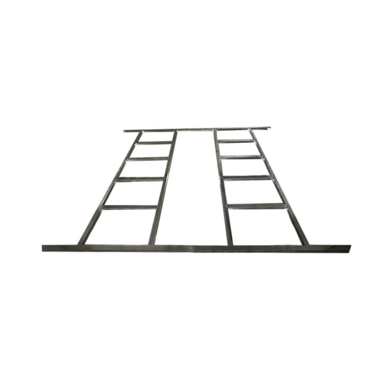 Pamatne metāla šķūnītim “Ūpis”_9m2|Cinkota tērauda pamatne metāla šķūnītim “Ūpis” 10 m2