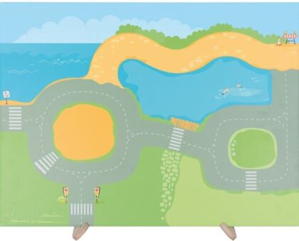 Dīvpusēja magnētiskā tāfele "Pilsēta" - Image 5