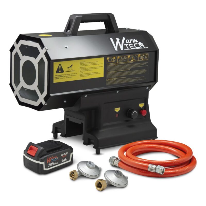 Gāzes siltuma lielgabals 20V