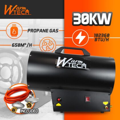 Industriālais gāzes sildītājs, 30 kW - Image 3