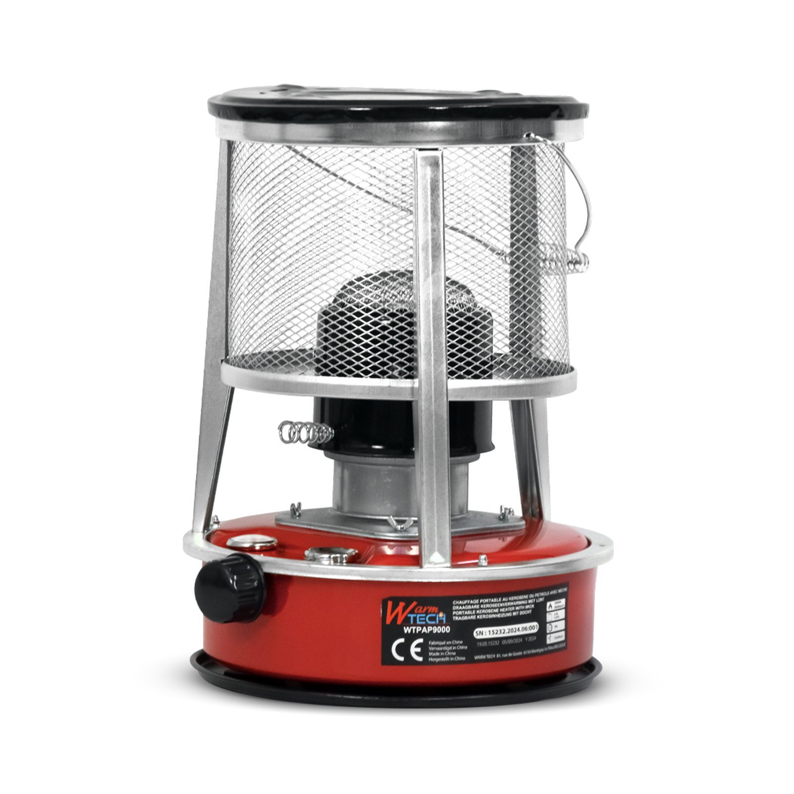 WTPAP9000|WTPAP9000_Z|WTPAP9000_U|WTPAP9000_B|WTPAP9000_F|zibspuldzes sildītājs-siltums-techwtpap9000 (1)|zibspuldzes sildītājs- silts-techwtpap9000 (2)|zibspuldzes sildītājs- silts-techwtpap9000 (3)|zibspuldzes sildītājs- silts-techwtpap9000 (4) Petrolejas sildītājs Warmtech, 4,6 l - Image 1