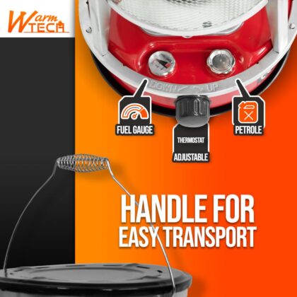 Petrolejas sildītājs Warmtech, 4,6 l - Image 4