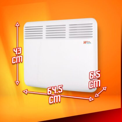 Sienas konvektori 1500W Elektr. termostats