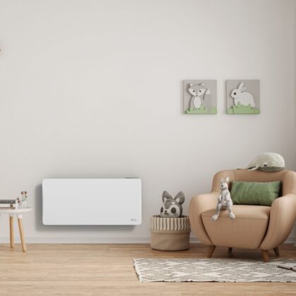 Keramiskais inerces sildītājs, 2000 W, balts - Image 2