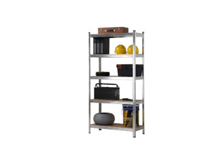 Metāla plaukts – stelāža, 180x90x40 cm, 175kg, melns