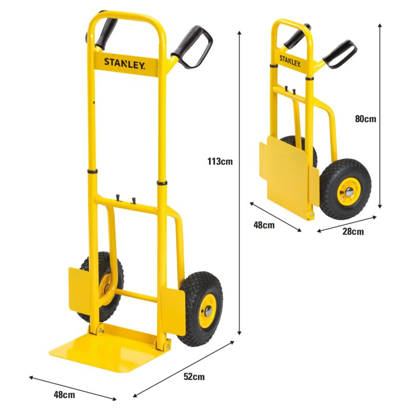 STANLEY FT520 tērauda rokas ratiņi 120 kg