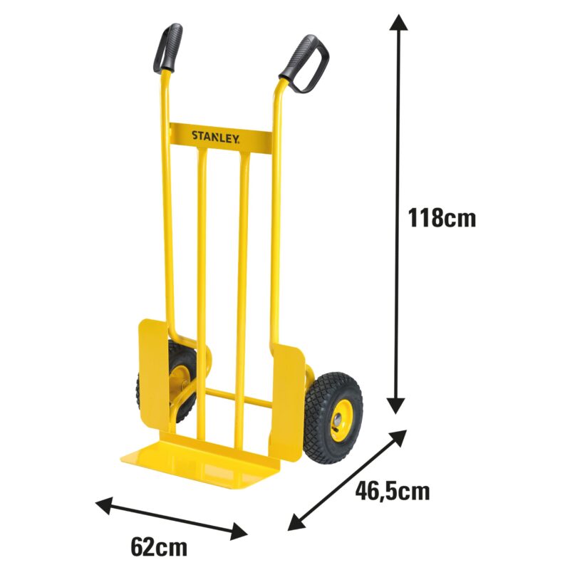 STANLEY HT526 Tērauda rokas ratiņi 300 kg