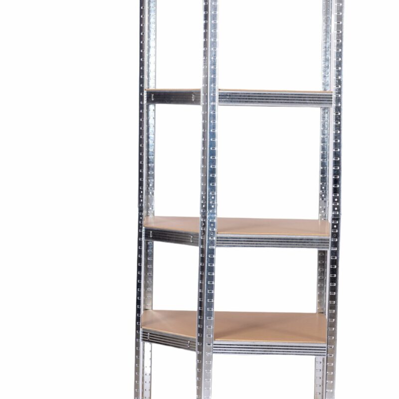 Kampinė sandėliavimo lentyna – stelažas 180x70x70x40 cm, 175 kg