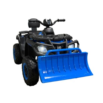 Vaikiškas elektrinis keturratis, mėlynas