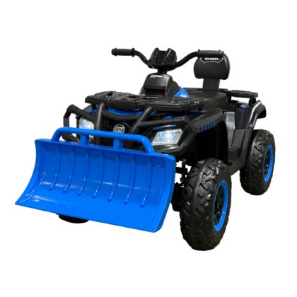Vaikiškas elektrinis keturratis, mėlynas